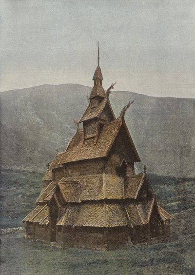 Eglise De Borgund af European Photographer